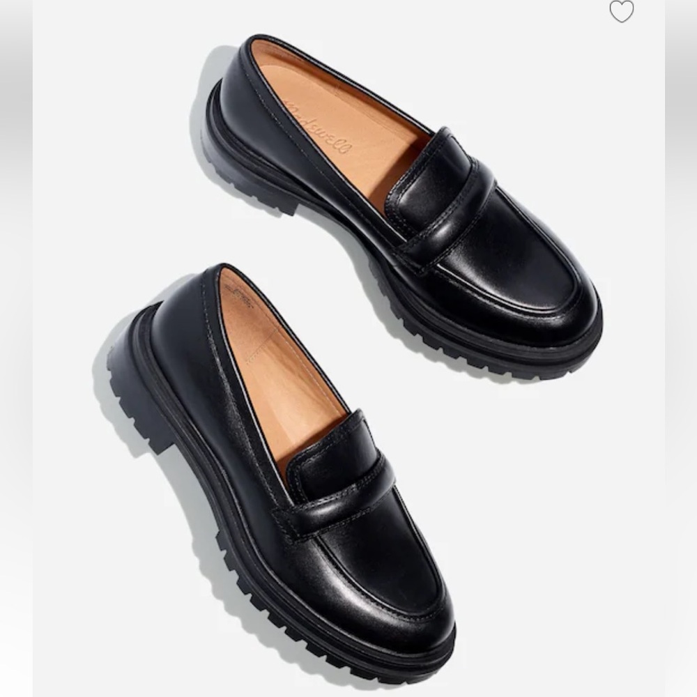 Madewell Bradley Lugsole Loafer in Leather
